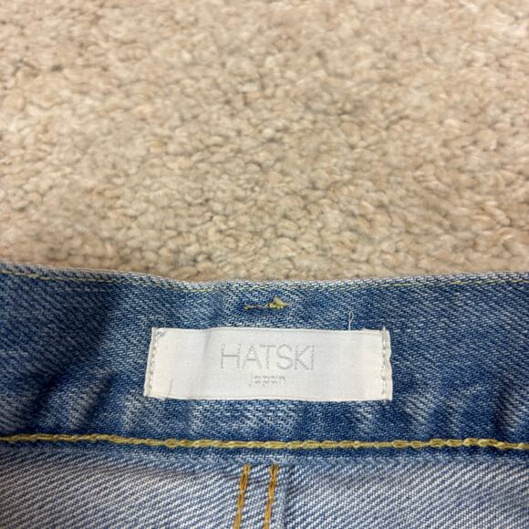 Hatski Regular Tapered Selvedge Denim Jeans Size 1 (28x26) Made in Japan - Picture 5 of 14